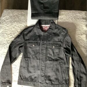 tommy Hilfiger Jeans  Size 4 And Jacket Zise Small  Set